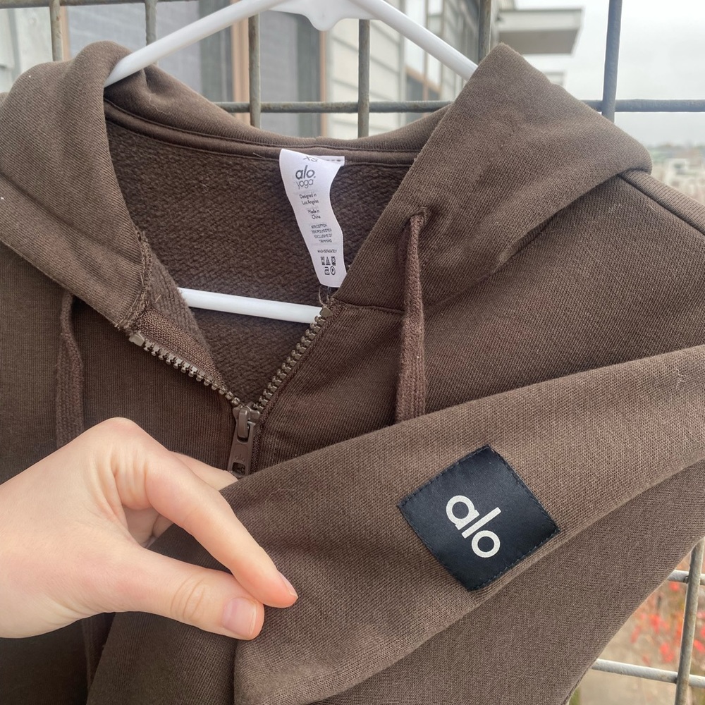 Alo Yoga Women's Renown Full Zip Hoodie